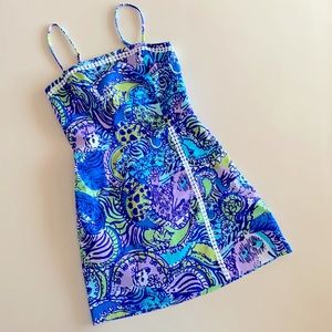 Lilly Pulitzer Jesse Romper Cattitude Print size 0